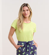 Braided Neck Tee - Sharp Green | Hatley