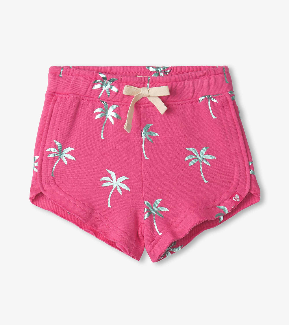 Girls Palm Trees Pull On Shorts | Hatley Discount Girls