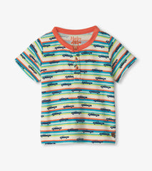 Baby & Toddler Boys Pick Up Truck Bamboo Henley | Hatley Baby & Toddler
