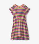 Girls Soft Stripes High-Low Dress | Hatley US Girls