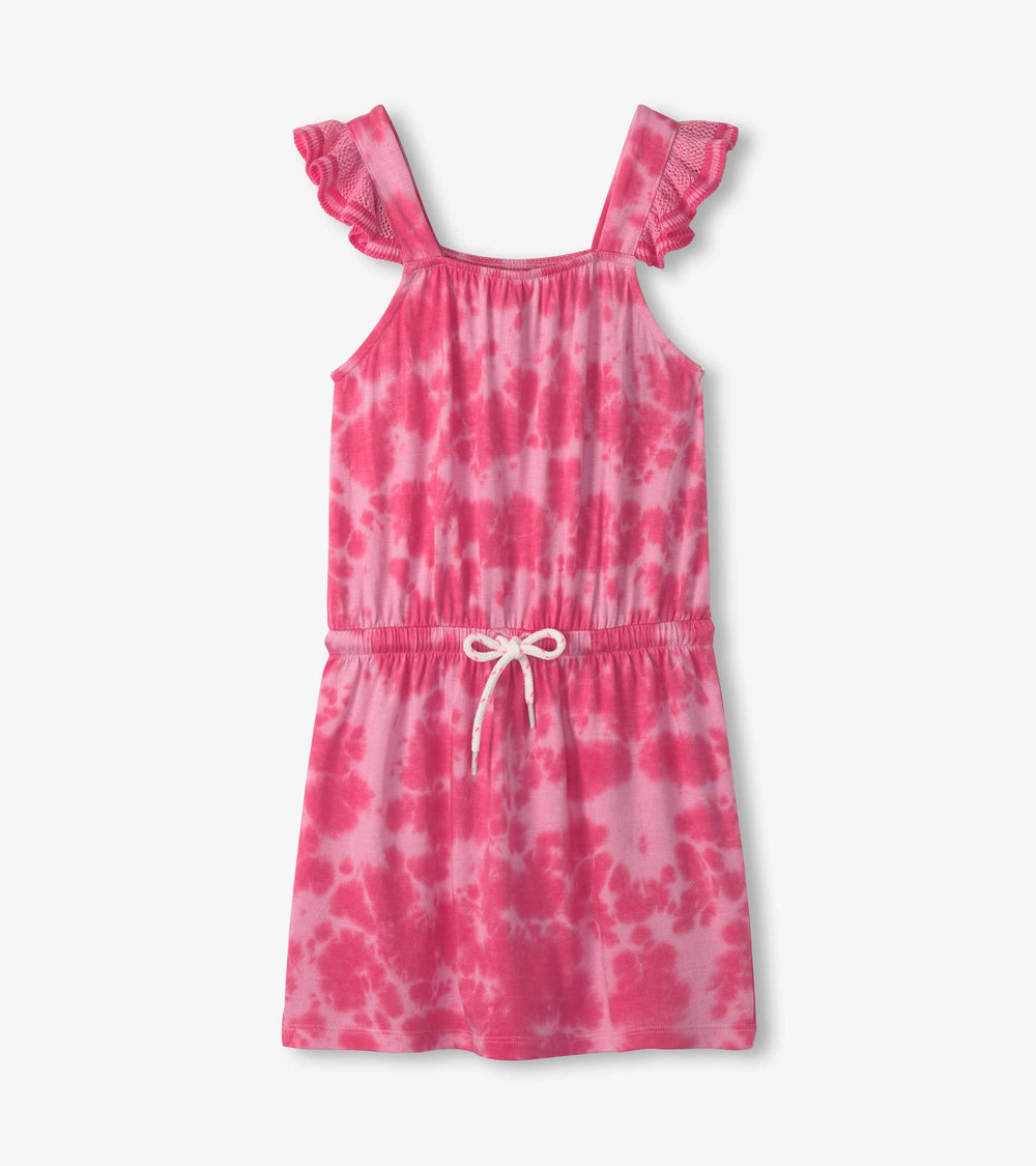 Girls Tie Dye Crush Crochet Bodice Dress | Hatley Outlet Girls