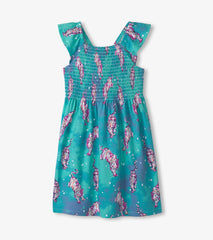 Girls Tiger Superstar Smocked Dress | Hatley Discount Girls