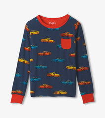 Boys Sport Cars Bamboo Pajama Set | Hatley For Boys
