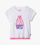 Baby & Toddler Girls Ice Cream Sundae Eyelet Trim T-Shirt | Hatley US Baby & Toddler