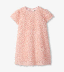 Girls Apricot Chiffon Ruffle A-Line Dress | Hatley Girls