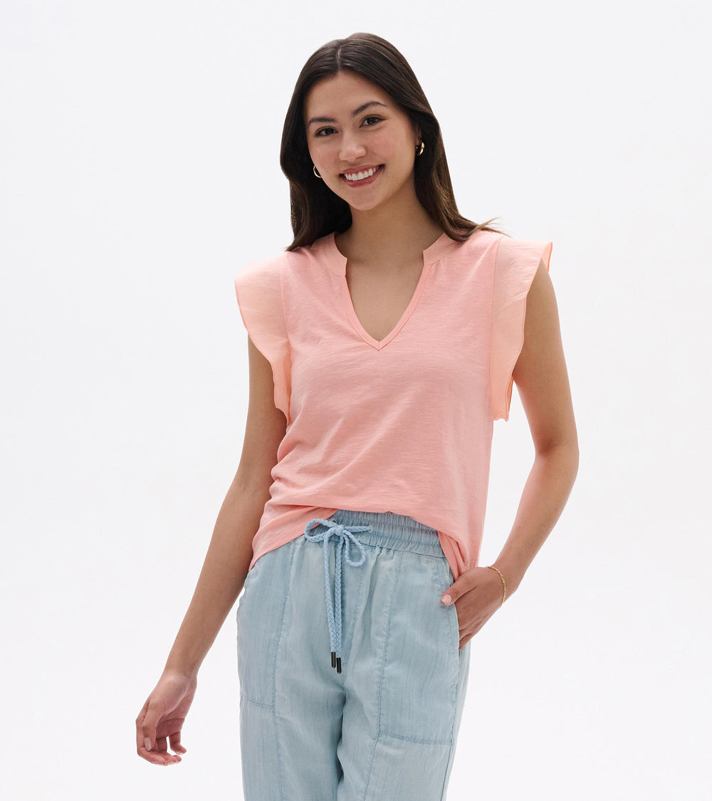 Mix Media Tank - Apricot Blush | Hatley Sale Women