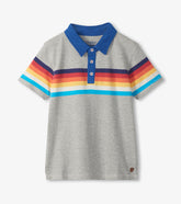 Boys 70's Stripes Polo T-Shirt | Hatley US Boys