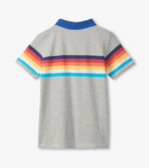 Boys 70's Stripes Polo T-Shirt | Hatley US Boys