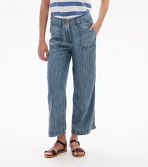Sophie Wide Leg Pants - Blue Acid Rinse | Hatley Discount Women