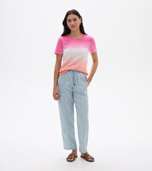 Simone Knit Tee - Beachy Dip Dye | Hatley Outlet Women