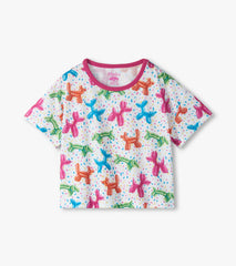 Girls Balloon Pets Short Sleep Set | Hatley