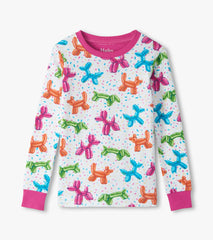 Girls Balloon Pets Cotton Pajama Set | Hatley For Girls