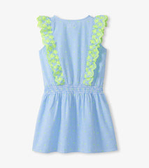 Girls Neon Dots Scallop Ruffle Dress | Hatley US Girls