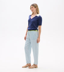 Johnny Collar Top - Patriot Blue | Hatley Onsale Women