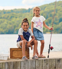 Girls Starfish Graphic Tee | Hatley Outlet Girls