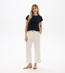 Ella Relaxed Tee - Black | Hatley For Women