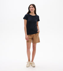 Essential Crew Neck Tee - Caviar | Hatley