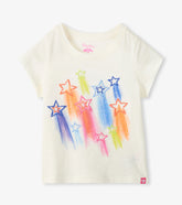 Girls Falling Stars Graphic Tee | Hatley Sale Girls