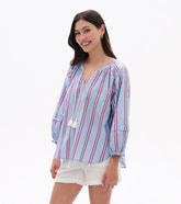 Naomi Blouse - Chambray Rainbow | Hatley US Women