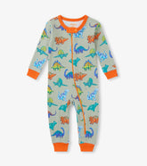 Baby Boys Dino Party Cotton Sleeper | Hatley For Baby & Toddler