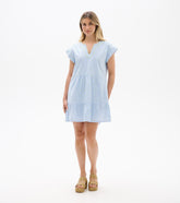 Emerson Dress - Neon Dots on Stripes | Hatley Outlet Women