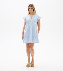 Emerson Dress - Neon Dots on Stripes | Hatley Outlet Women