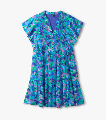 Pintuck Dress - Floating Flowers | Hatley Outlet Women