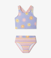 Girls Lavender Sunshine Two-Piece Swimsuit | Hatley Discount Girls