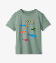 Boys Fishing Lures Graphic Tee | Hatley Sale Boys