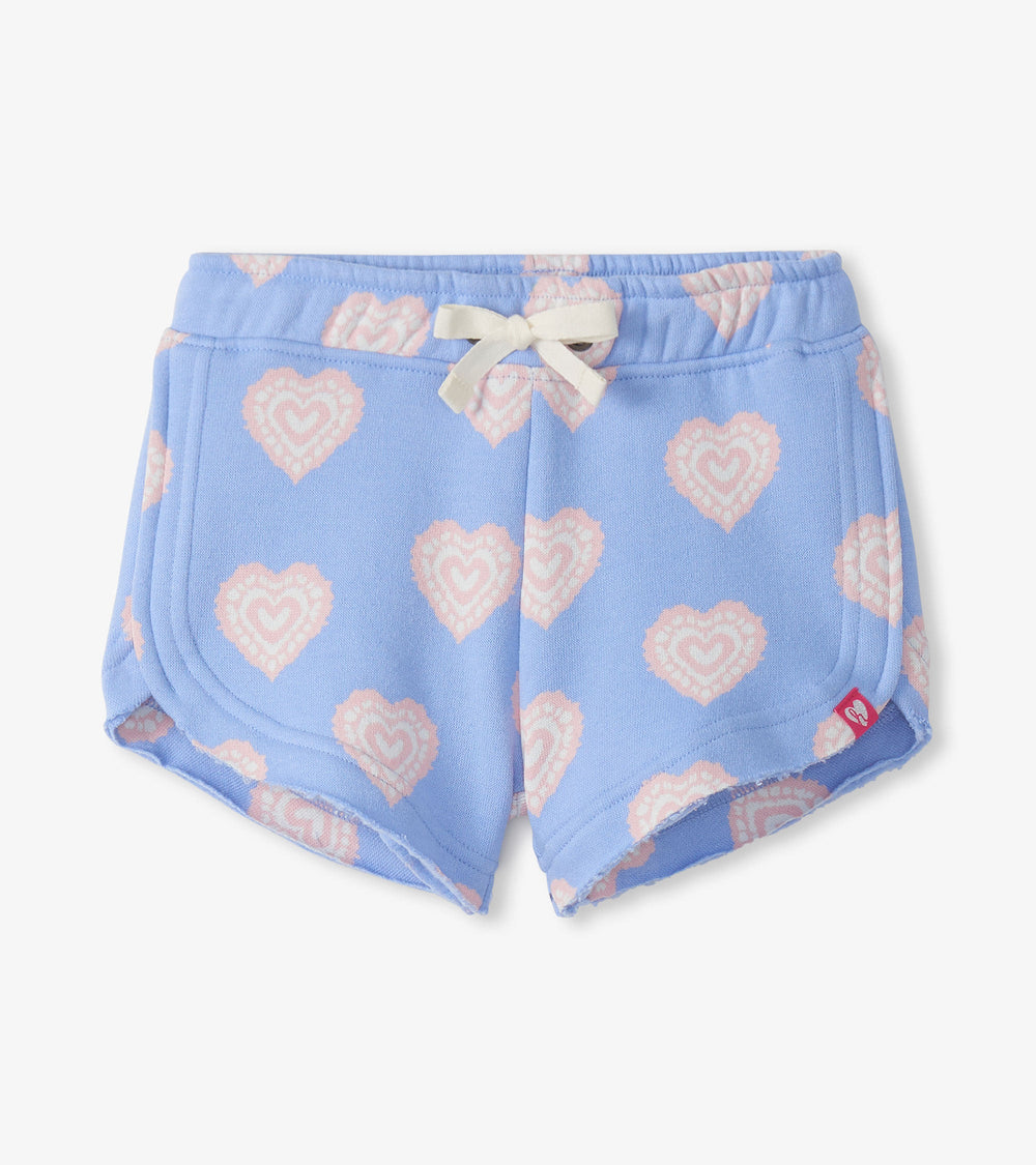 Girls Heart Burst Pull-On Shorts | Hatley Sale Girls