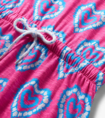 Girls Heart Burst Short Sleeve Dress | Hatley US Girls