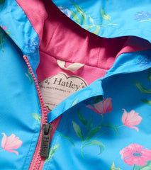 Girls Hyper Real Floral A-Line Swing Jacket | Hatley Outlet Girls