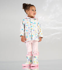 Baby & Toddler Girls Little Garden Chicks Button-Up Rain Jacket | Hatley