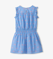 Girls Little Pink Dolphins Woven Play Dress | Hatley US Girls