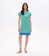 Zip-Back Tee Dress - Arcadia Medallion | Hatley Discount Women