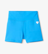 Girls Malibu Blue Active Shorts | Hatley Discount Girls