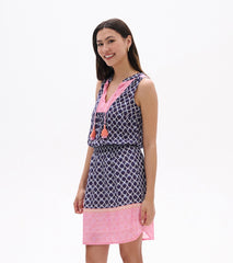 Chloe Dress - Navy Medalion | Hatley Discount Women