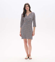 Lily Notch Neck Dress - Mini Vines | Hatley US Women