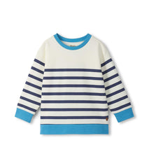 Boys Preppy Stripes Pullover Sweatshirt | Hatley