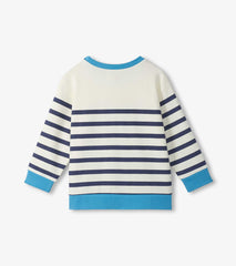 Boys Preppy Stripes Pullover Sweatshirt | Hatley