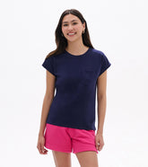 Ella Relaxed Tee - Patriot Blue | Hatley Women