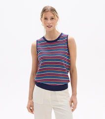 Kate Sleeveless Tank - Sorbet Stripes | Hatley Sale Women