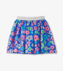 Girls Party Flowers Sequin Skirt | Hatley US Girls
