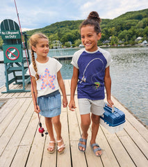Boys Big Catch Raglan T-Shirt | Hatley Outlet Boys