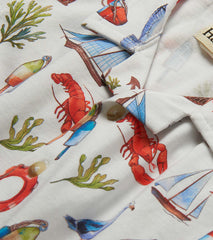 Baby & Toddler Boys Painted Seascape Jersey Button Down | Hatley Baby & Toddler