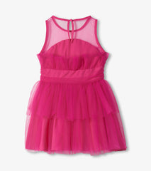 Girls Fuchsia Tulle Party Dress | Hatley Girls