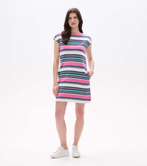 Capri Dress - Spring Rainfall Stripes | Hatley Discount Women