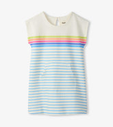 Girls Rainbow Stripe Slouchy Dress | Hatley Girls