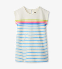 Girls Rainbow Stripe Slouchy Dress | Hatley Girls