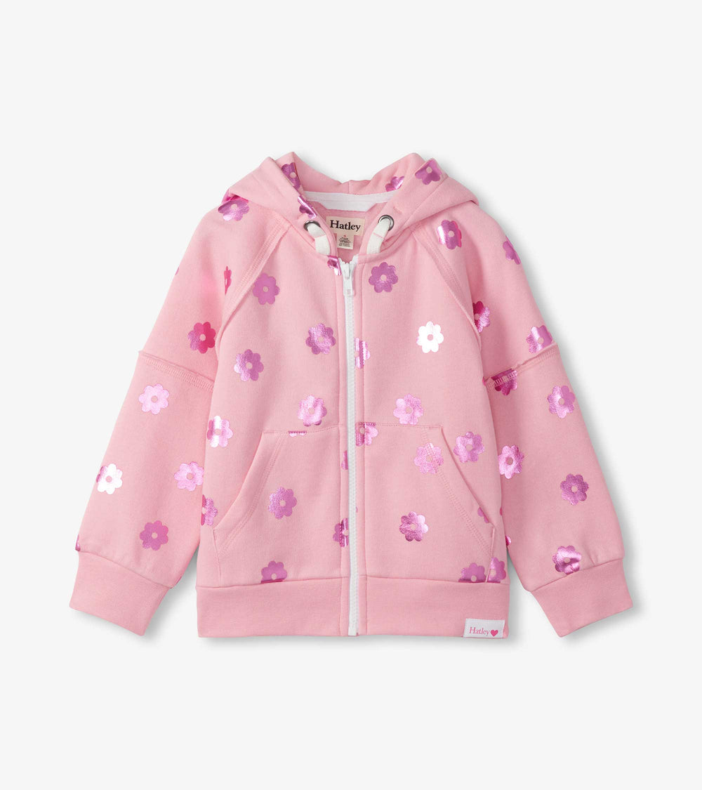 Girls Blossom Full-Zip Hoodie | Hatley Outlet Girls